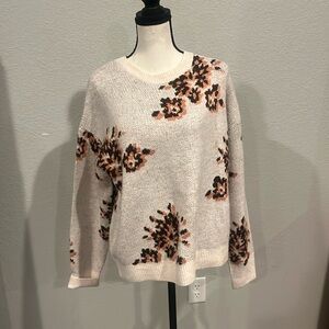 Floral Sweater